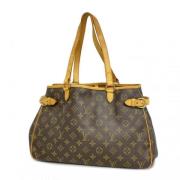 Louis Vuitton Vintage Pre-owned Tyg louis-vuitton-vskor Brown, Dam