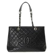 Chanel Vintage Pre-owned Laeder chanel-vskor Black, Dam