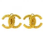 Chanel Vintage Pre-owned Tyg chanel-smycken Yellow, Dam