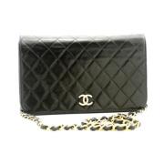 Chanel Vintage Pre-owned Laeder chanel-vskor Black, Dam