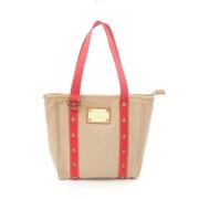 Louis Vuitton Vintage Pre-owned Canvas louis-vuitton-vskor Beige, Dam