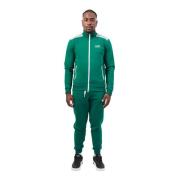 Emporio Armani Gröna Klänningar Fullzip Hoodless Model Green, Herr