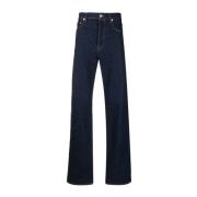 Kenzo Blå Straight Jeans Casual Stil Blue, Herr