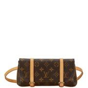 Louis Vuitton Vintage Pre-owned Canvas louis-vuitton-vskor Brown, Dam