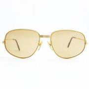 Cartier Vintage Pre-owned Metall solglasgon Yellow, Dam