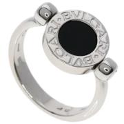 Bvlgari Vintage Pre-owned Silver ringar Gray, Dam