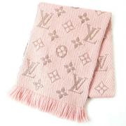 Louis Vuitton Vintage Pre-owned Ylle sjalar Pink, Dam