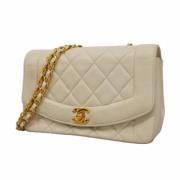 Chanel Vintage Pre-owned Laeder chanel-vskor White, Dam