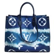 Louis Vuitton Vintage Pre-owned Canvas louis-vuitton-vskor Blue, Dam