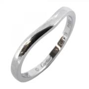 Cartier Vintage Pre-owned Platina ringar Gray, Herr