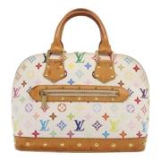 Louis Vuitton Vintage Pre-owned Canvas louis-vuitton-vskor White, Dam