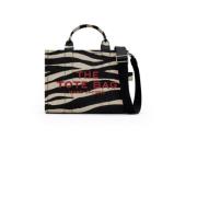 Marc Jacobs Zebra Print Toteväska Multicolor, Dam