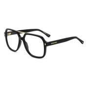 Dsquared2 Stiliga Glasögon i Svart Black, Unisex