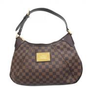 Louis Vuitton Vintage Pre-owned Tyg louis-vuitton-vskor Brown, Dam