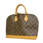 Louis Vuitton Vintage Pre-owned Canvas handvskor Brown, Dam