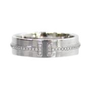 Tiffany & Co. Pre-owned Pre-owned Silver ringar Gray, Dam