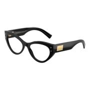 Dolce & Gabbana Stiliga Glasögon Dg3403 i Svart Black, Dam