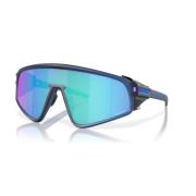 Oakley Blå Multifärgade Solglasögon Latch Panel Blue, Unisex