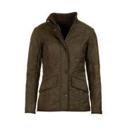 Barbour Polarquilt Jacka Green, Dam