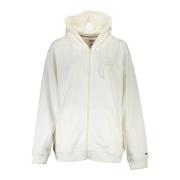 Tommy Hilfiger Sweatshirt med dragkedja White, Dam