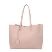 Yves Saint Laurent Vintage Pre-owned Tyg totevskor Pink, Dam