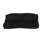 Calvin Klein Svart Dam Halsduk Broderad Logotyp Black, Dam