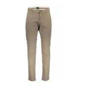 Gant Beige Bomull Jeans Byxor Beige, Herr