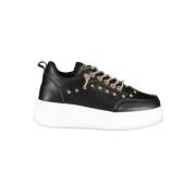 Laura Biagiotti Svart Polyester Sneaker Black, Dam