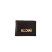 Moschino Svart Logopung Black, Herr