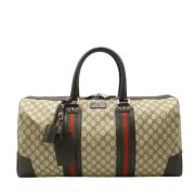 Gucci Vintage Pre-owned Canvas handvskor Beige, Dam