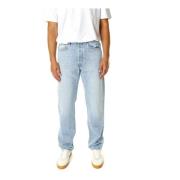 Replay Vintage High-Waist Straight Fit Jeans Blue, Herr