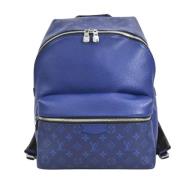 Louis Vuitton Vintage Pre-owned Canvas axelremsvskor Blue, Herr