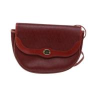 Dior Vintage Pre-owned Canvas dior-vskor Red, Dam