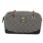 Chanel Vintage Pre-owned Bomull chanel-vskor Black, Dam