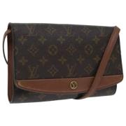 Louis Vuitton Vintage Pre-owned Canvas louis-vuitton-vskor Brown, Dam