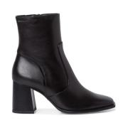 Tamaris Svarta Eleganta Stängda Booties Black, Dam