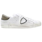 Philippe Model Militär Broderade Sneakers White, Herr