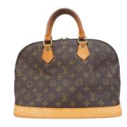 Louis Vuitton Vintage Pre-owned Canvas handvskor Brown, Dam