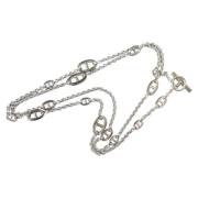 Hermès Vintage Pre-owned Silver halsband Gray, Dam