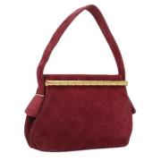 Chanel Vintage Pre-owned Mocka handvskor Red, Dam