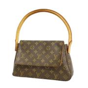 Louis Vuitton Vintage Pre-owned Canvas handvskor Brown, Dam