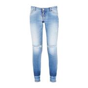 Dsquared2 Klassiska 5-Fickor Jeans Blue, Dam