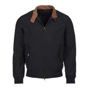 Barbour Rectifier-jacka med Steve McQueen-patch Blue, Herr