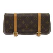 Louis Vuitton Vintage Pre-owned Canvas louis-vuitton-vskor Brown, Dam