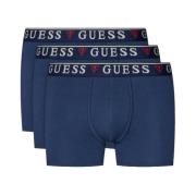 Guess Herr Boxershorts Set Blue, Herr