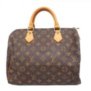 Louis Vuitton Vintage Pre-owned Tyg louis-vuitton-vskor Brown, Dam