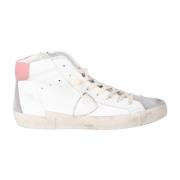 Philippe Model Färgblock höga sneakers White, Dam