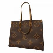 Louis Vuitton Vintage Pre-owned Canvas handvskor Brown, Dam