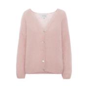 American Dreams Batikinspirerad Mohair Cardigan Ljusrosa Pink, Dam