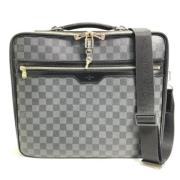 Louis Vuitton Vintage Pre-owned Tyg louis-vuitton-vskor Black, Dam